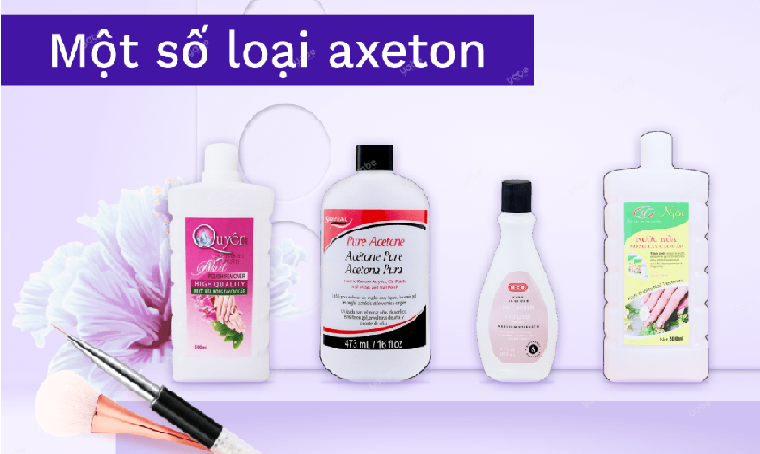 Một số dung dịch axeton làm sạch bề mặt kim loại