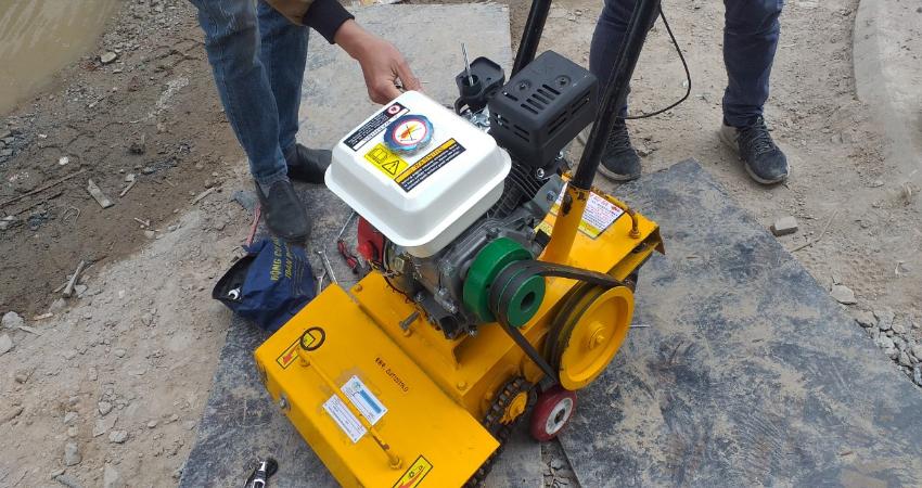 Nguyên tắc vận hành máy băm nền đúng kỹ thuật