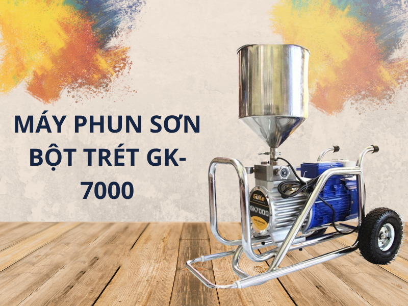 Những sự cố thường gặp khi sử dụng máy phun bột bả