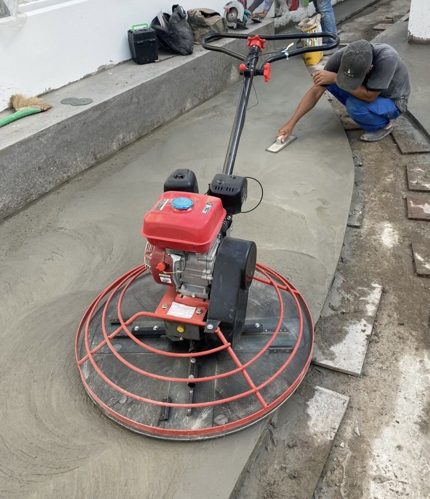 Phân loại các loại máy xoa nền bê tông phổ biến