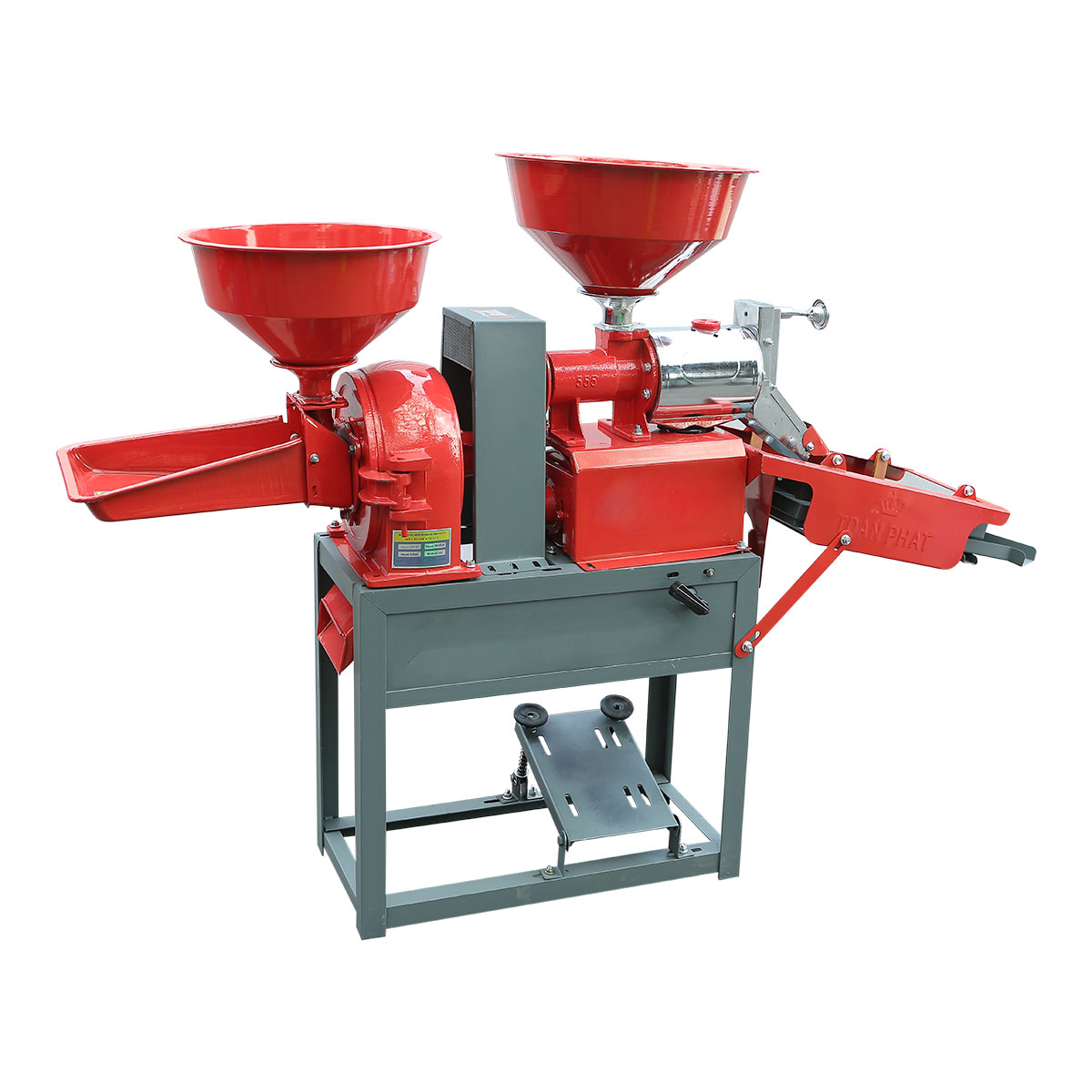 Phân loại máy xát thóc phổ biến trên thị trường