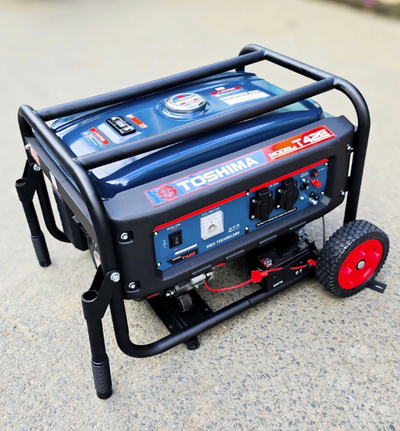 Máy Phát Điện Chạy Xăng 3KW Toshima T42E ( có đề )