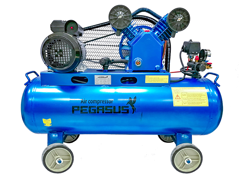 Máy Nén Khí Dây Đai Pegasus 2HP 120L TM-V-0.17/8-120L