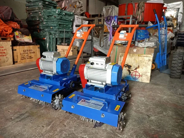 Ứng dụng máy băm nền trong các công trình thực tế