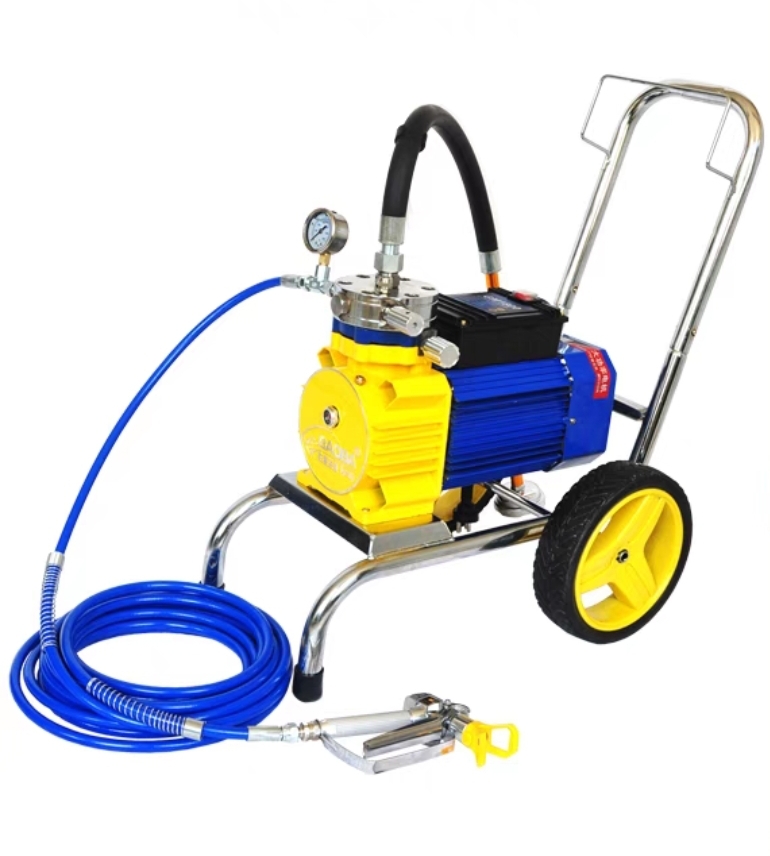Ưu điểm của máy phun sơn cầm tay và công nghiệp