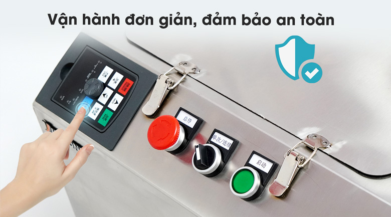 Vận hành đơn giản, đảm bảo an toàn