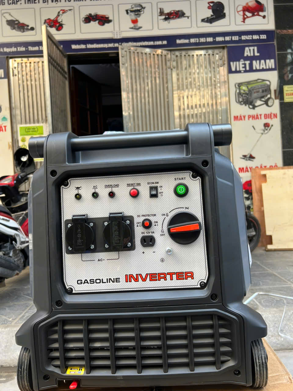 MÁY PHÁT ĐIỆN CHẠY XĂNG LUTIAN 4KW LT5500ISE