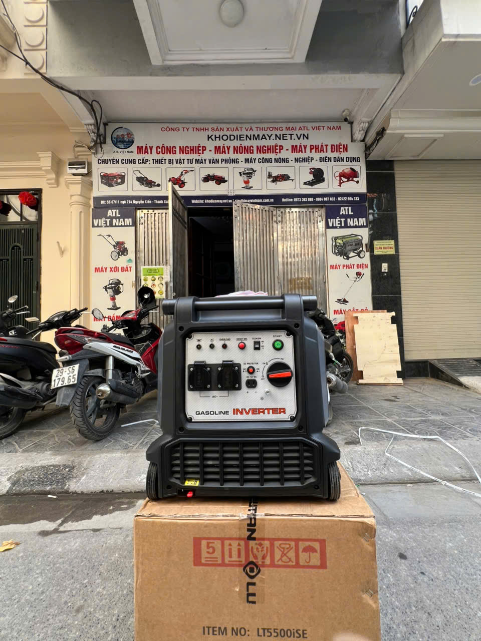 MÁY PHÁT ĐIỆN CHẠY XĂNG LUTIAN 4KW LT5500ISE