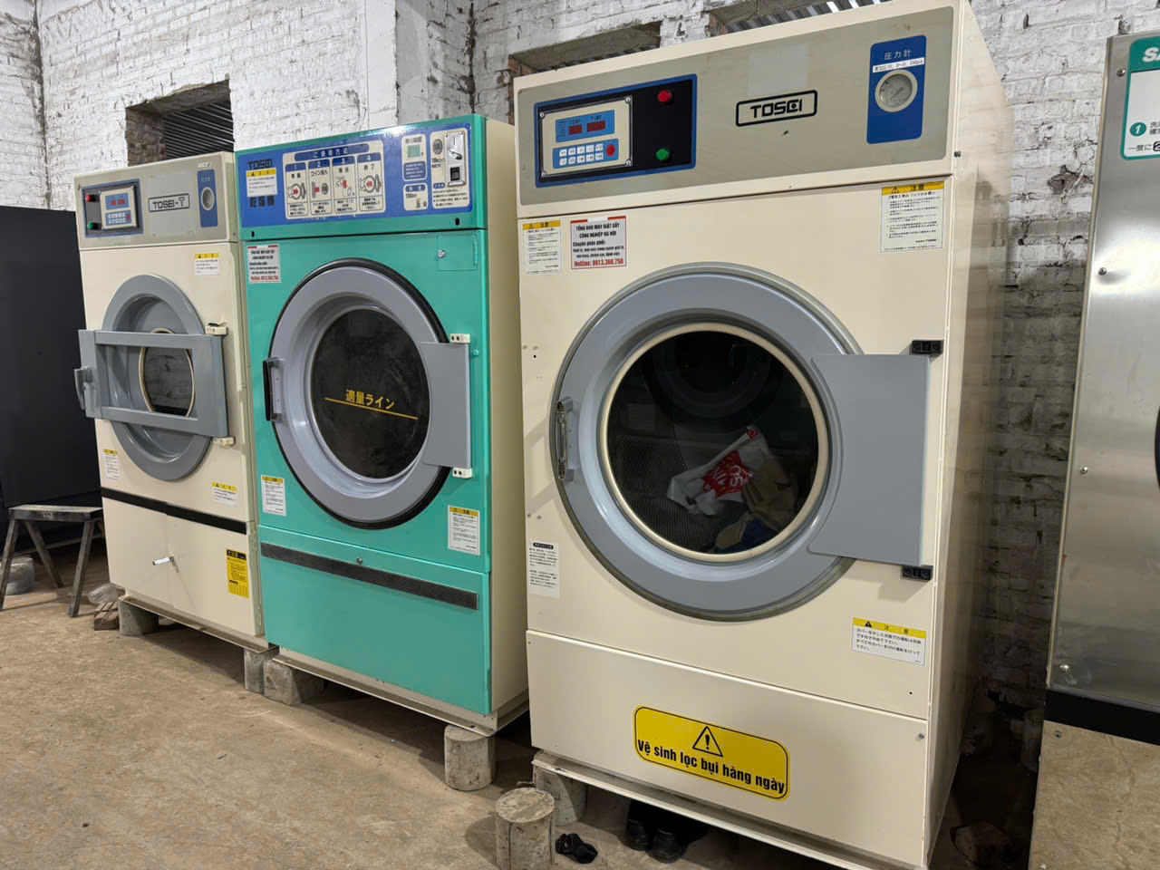 Máy giặt công nghiệp TOSEI