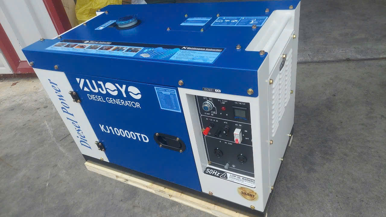 Máy Phát Điện Chạy Dầu 7Kw Kujoyo KJ10000TD