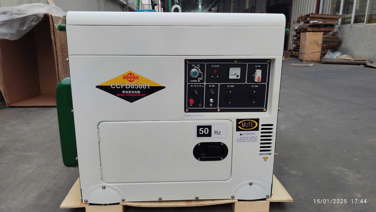 Máy phát điện chạy dầu Changchai CCDF8500T
