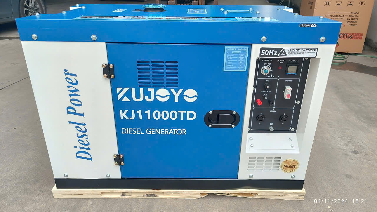 Máy Phát Điện Chạy Dầu Kujoyo 8Kw KJ11000TD