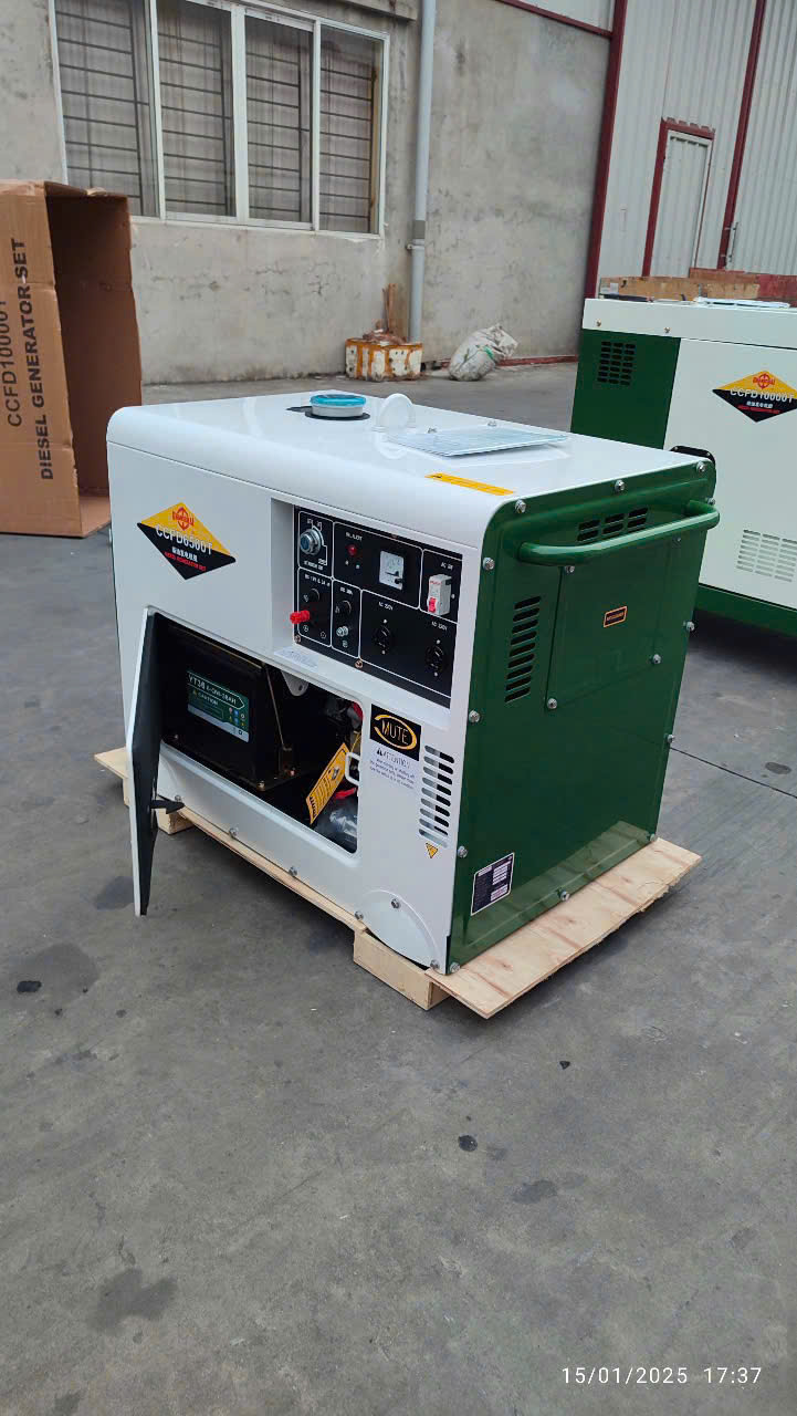 Máy phát điện chạy dầu Changchai CCDF6500T