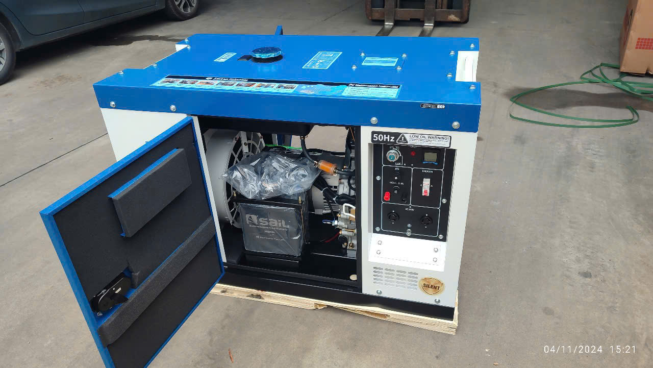 Máy Phát Điện Chạy Dầu Kujoyo 8Kw KJ11000TD