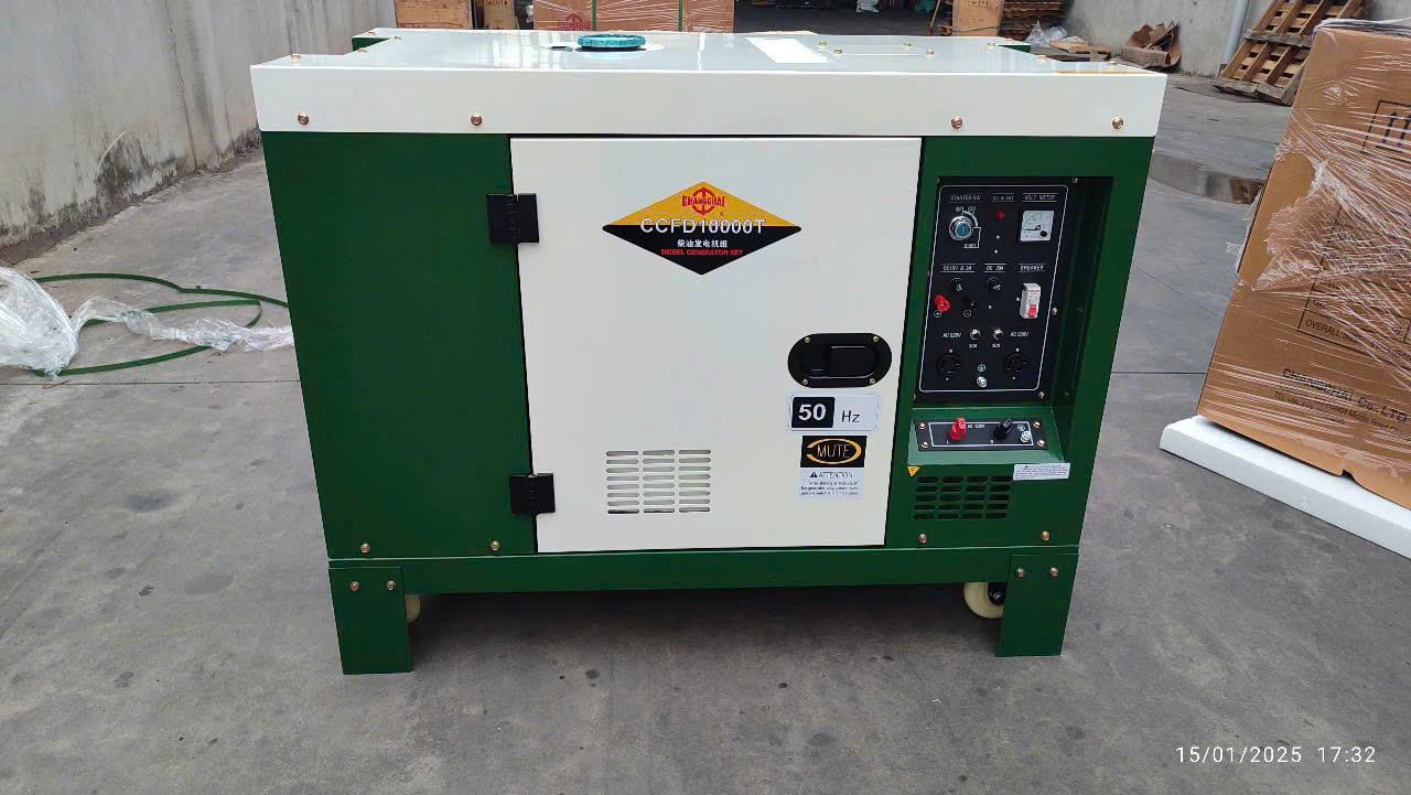 Máy phát điện chạy dầu Changchai CCDF10000T