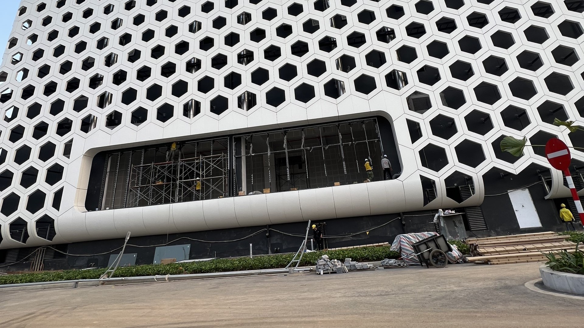 HInh ảnh thi công tại Dự An VViettel Hòa Lạc