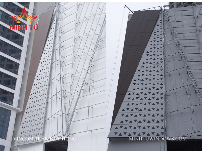 hình ảnh mặt dựng Facade VIncom Trần Duy Hưng 1