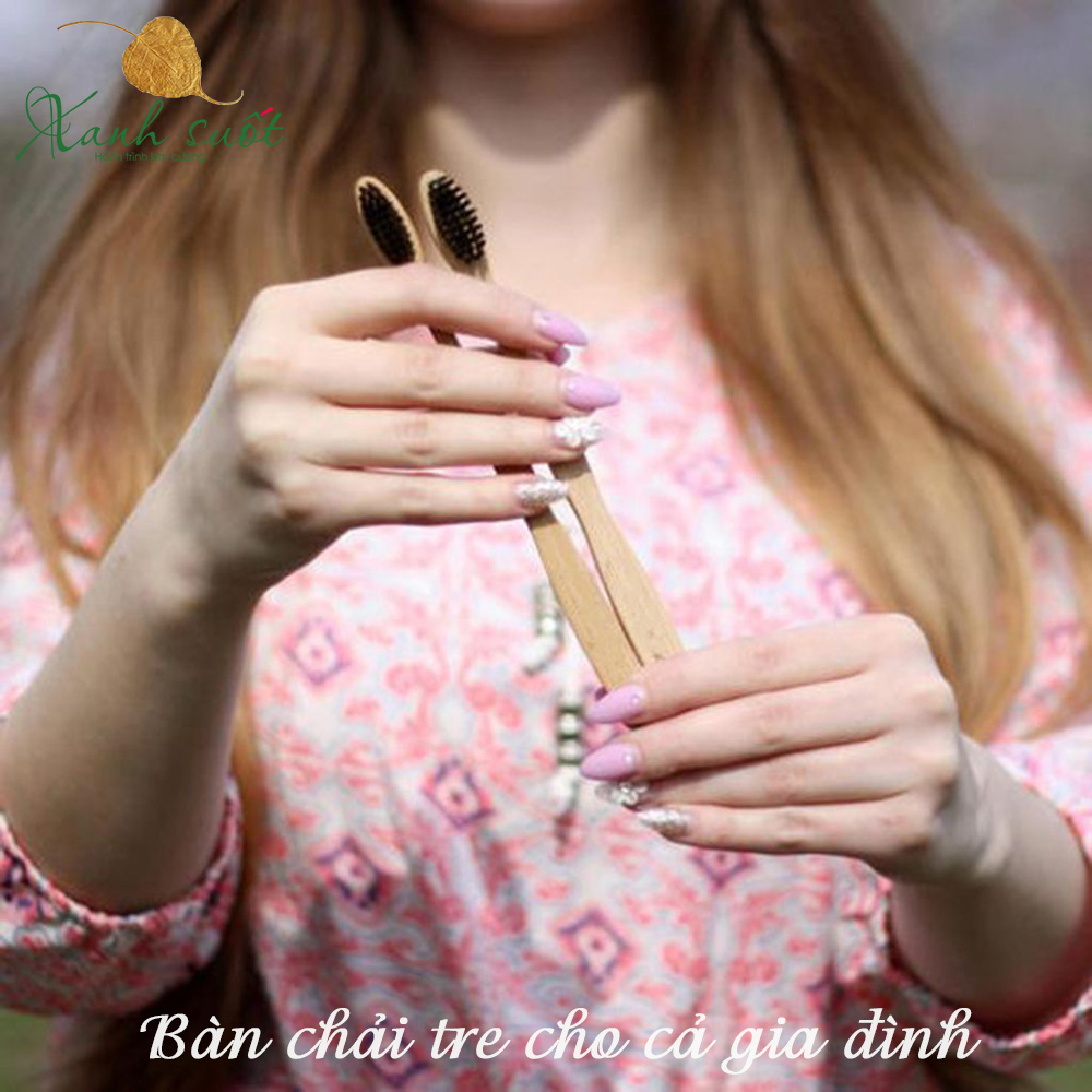 Bàn chải tre cho nữ, pavicico size M