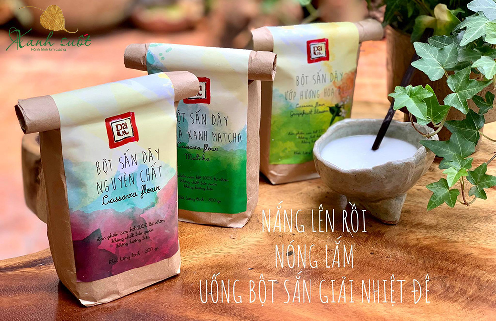 bột sắn dây kỳ anh