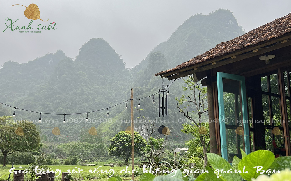 chuông gió treo ngoài trời đẹp