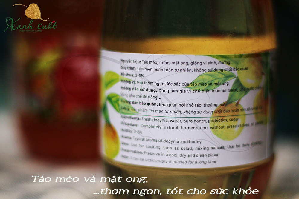 Sử dụng giấm táo mèo như thế nào