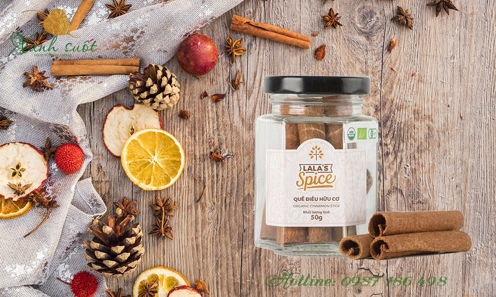 Quế điếu hữu cơ Việt Nam