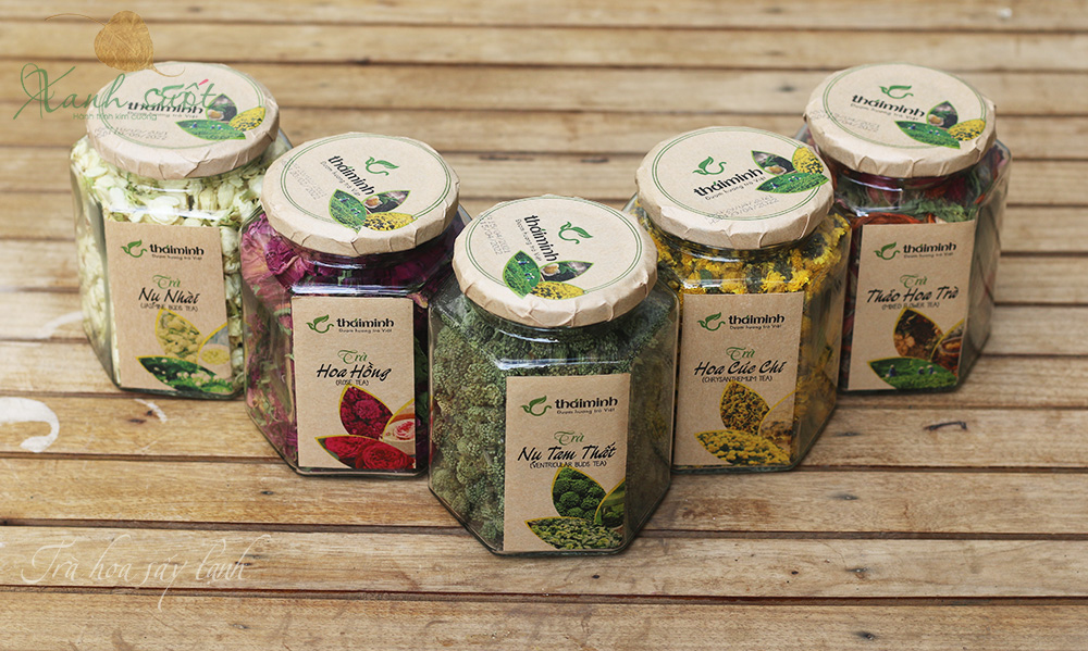 Cách làm trà hoa sấy lạnh