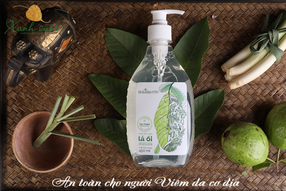 Nước rửa chén bát cho người viêm da cơ địa