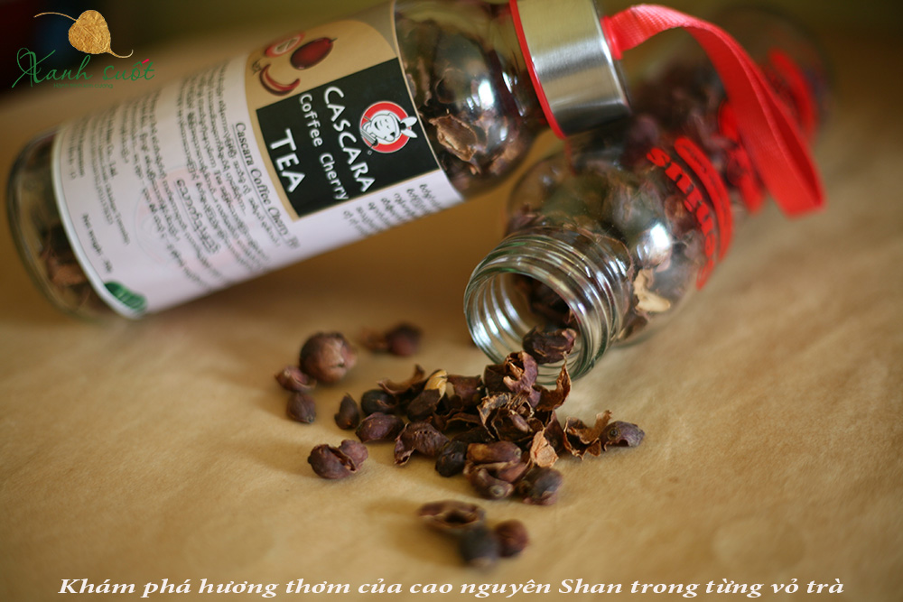Tác dụng của trà từ vỏ cafe- Genius Cascara Coffee Cherry Tea 30g