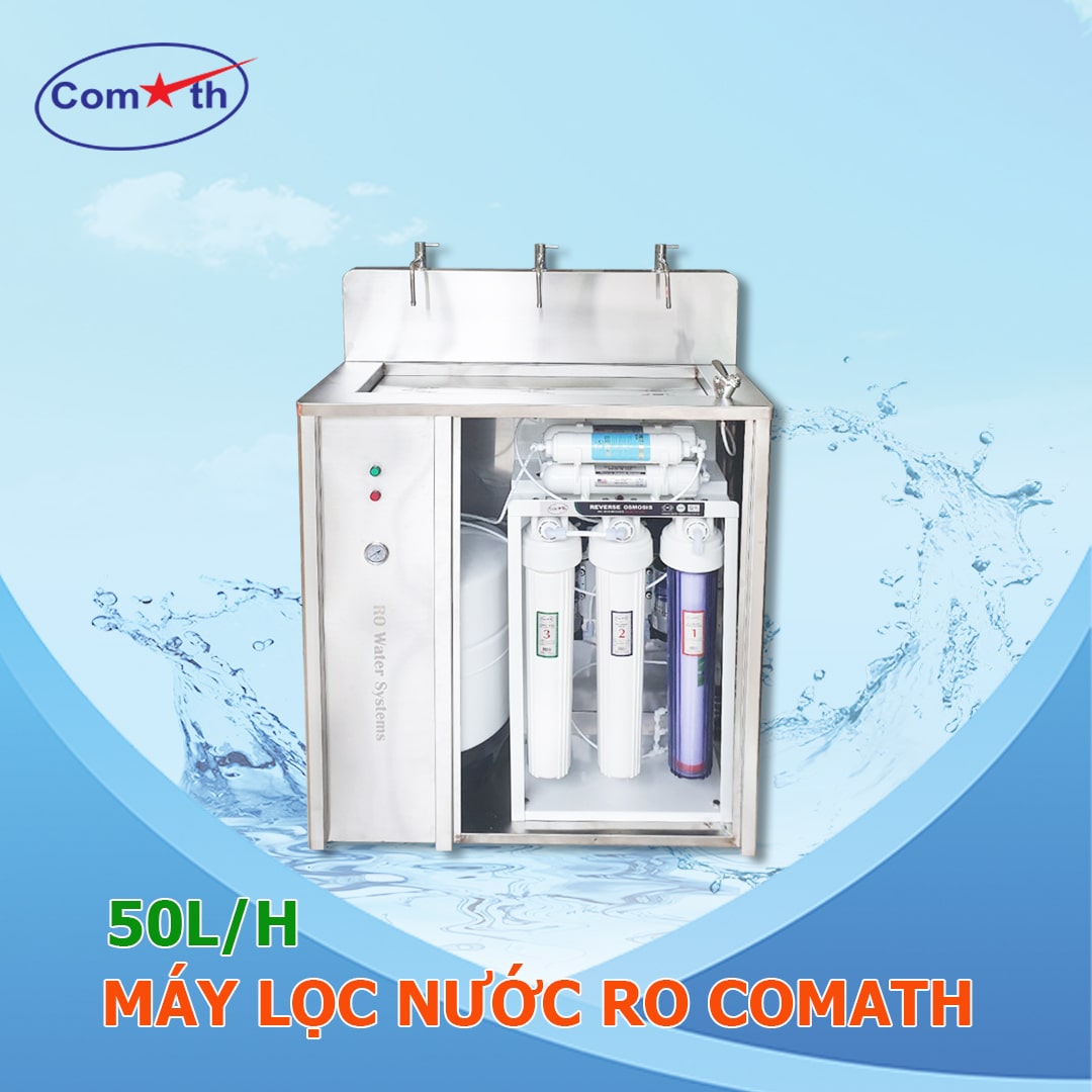 may loc nuoc RO ban cong nghiep cong suat lon 50l comath CM50-D17