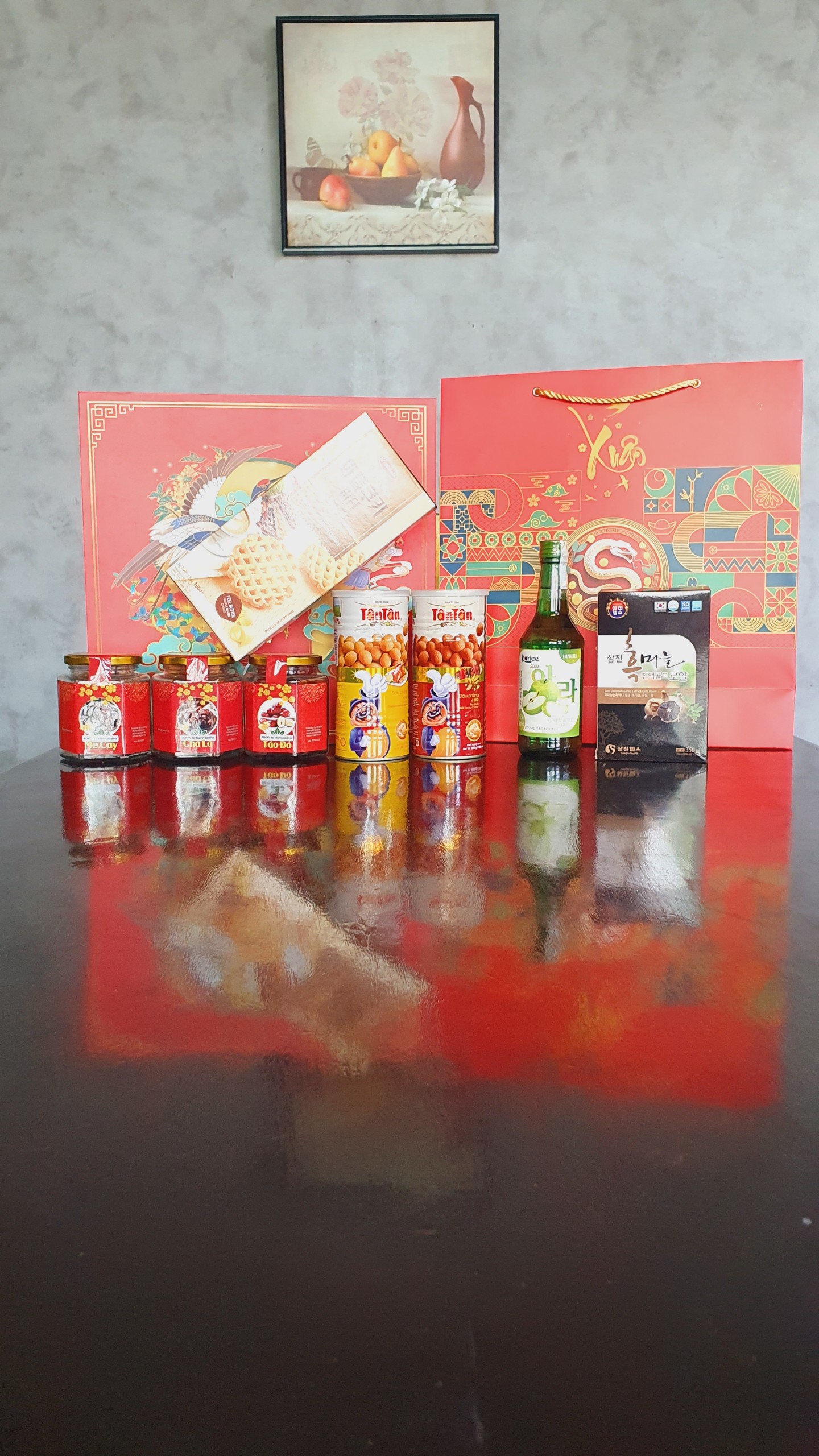 Giỏ quà tặng tết Thuận Giao Thuận An chất lượng từng thành phần