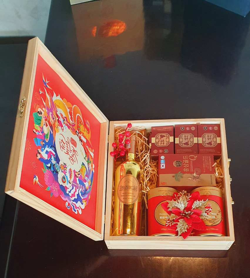 Hộp quà tặng tết sang trọng ở Củ Chi