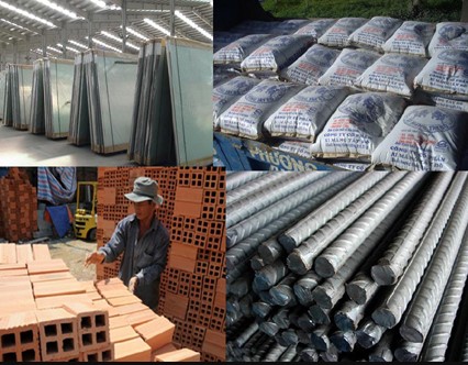 Vật liệu thi công xây dựng nhà phần thô