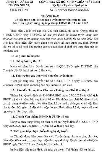 ubnd-thi-xa-la-gi-binh-thuan-tuyen-dung-vien-chuc-cac-don-vi-su-nghiep-cong-lap-nam-2022