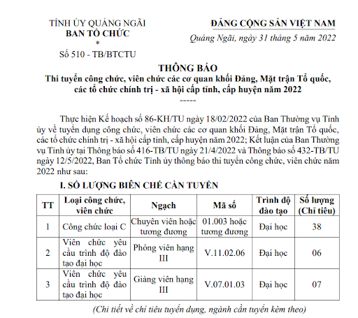 tinh-uy-quang-ngai-tuyen-dung-cong-chuc-vien-chuc-nam-2022
