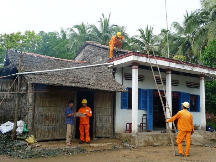 Gian nan các dự án đưa điện về vùng sâu