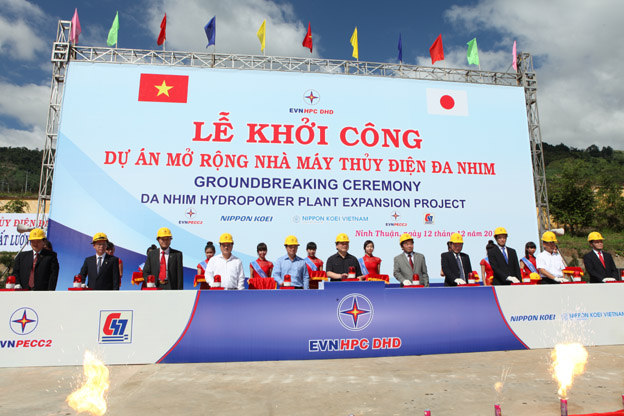 Phát lệnh khởi công Nhà máy thủy điện Đa Nhim mở rộng