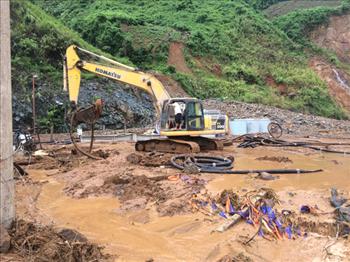 Khắc phục sự cố lũ quét Thủy điện Sơn La