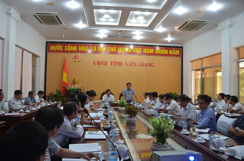 Triển khai dự án cấp điện các xã đảo tại tỉnh Kiên Giang