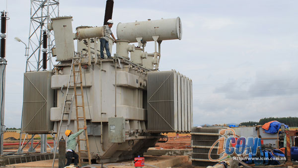 Đưa vào vận hành trạm biến áp 220Kv KonTum