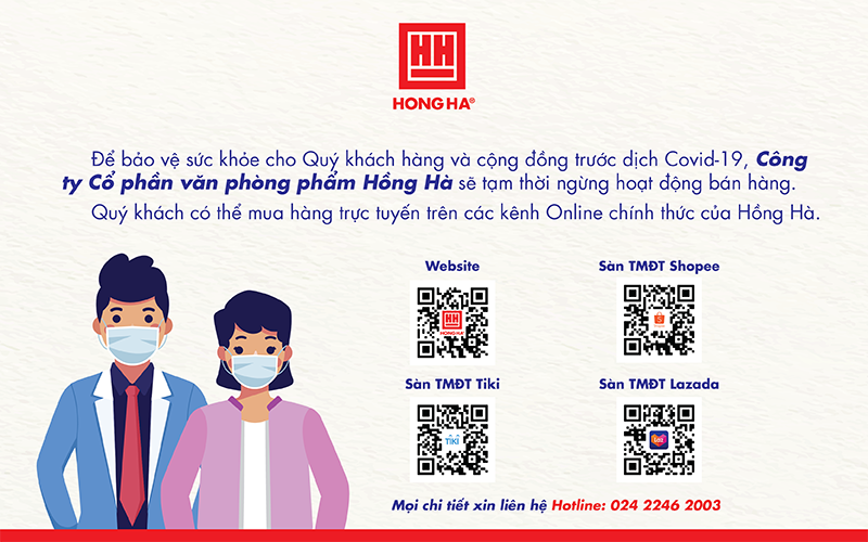 Thông báo lịch làm việc tại showroom