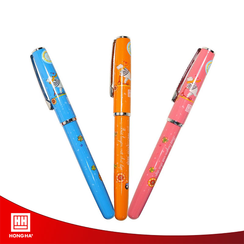 Bút Nét Hoa 2256 với đầu ngòi đính hạt Iridium thông minh tạo nét thanh đậm dễ dàng