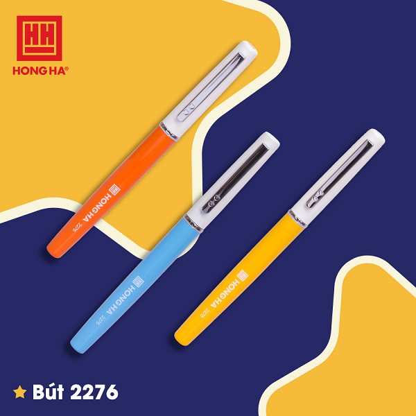 Bút máy Hồng Hà 2276 có 3 màu