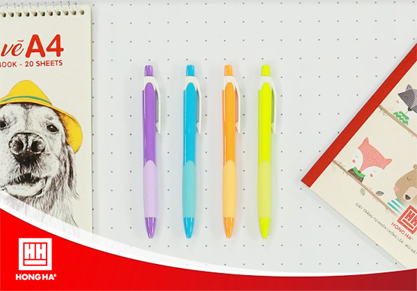 Bút bi 0.7mm 2457 viết êm ái