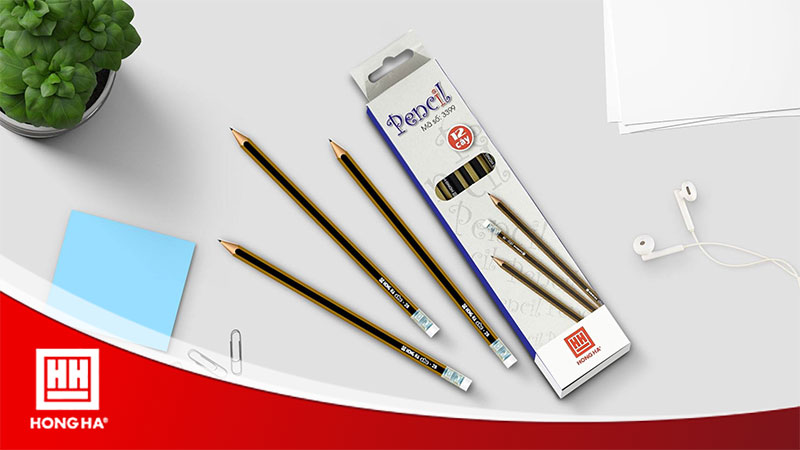 Sản phẩm bút chì Hồng Hà mang những ưu điểm nổi bật, khác với các thương hiệu khác