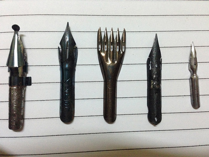 Các loại ngòi bút máy hiện nay