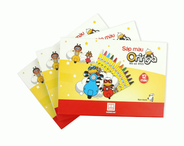 Giấy thủ công 12 màu Hồng Hà 3486