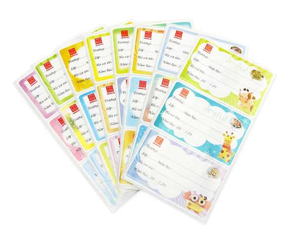 Nhãn vở Hồng Hà 3470