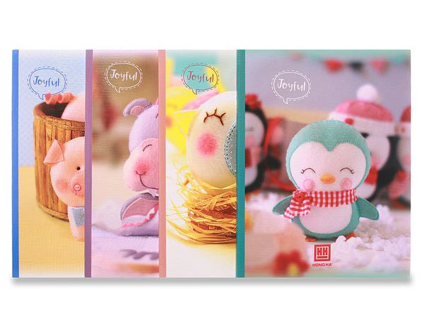 Vở 4 ly ngang 96 trang Hồng Hà Class Joyful 0421