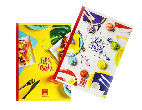 Vở kẻ ngang gáy vuông 80 trang Let’s Party 1424